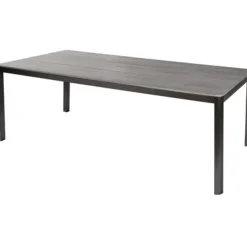 Trapani Tuintafel + Verstelbare Poten Aluminium/Polyhout 210X100X75Cm-Brico