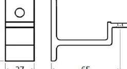 Trapleuning Mat Zwart O45Mm 100Cm-Brico Hot