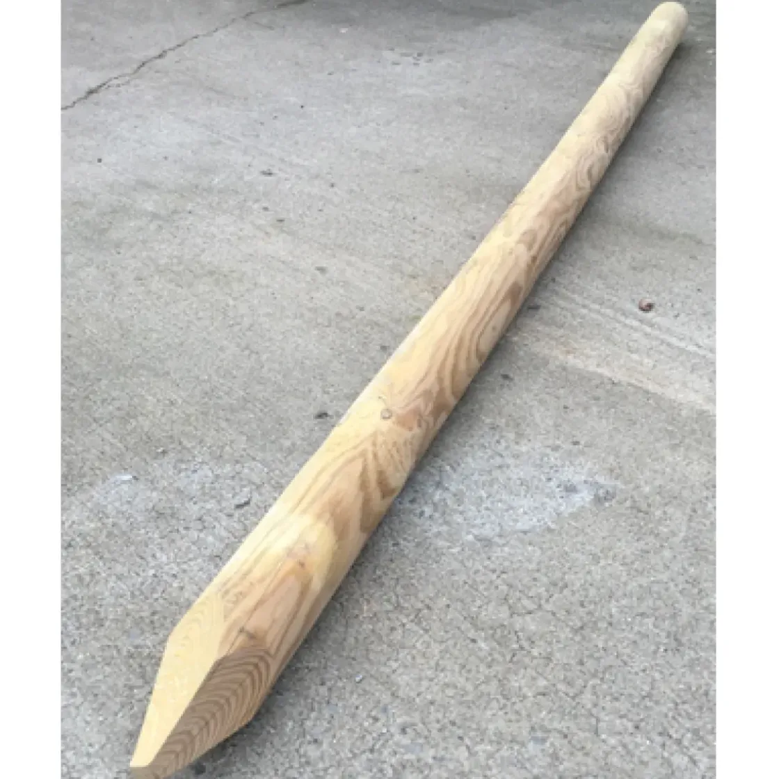 Tuinpaal Rond Geimpregneerd 6X6X80Cm-Brico New