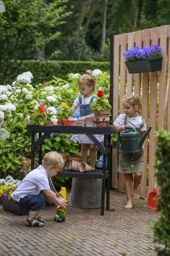 Tuinpaal Zwarte Den 6,8X6,8X270Cm-Brico Discount