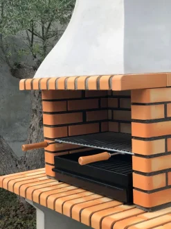 Tuozi Stenen Barbecue Napoles Xl 121X58X207Cm-Brico Outlet