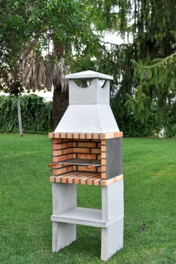 Tuozi Stenen Barbecue Zon 64X47X190Cm-Brico Online