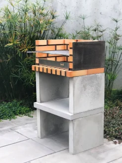 Tuozi Stenen Barbecue Zon Basic 62X45,5X107Cm-Brico New