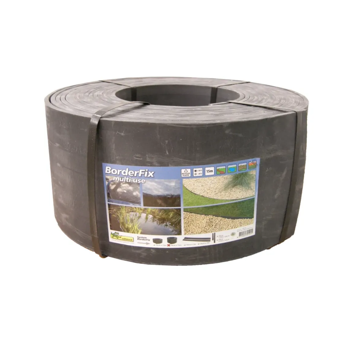 Ubbink Borderrand Borderfix 19Cmx15M-Brico Outlet