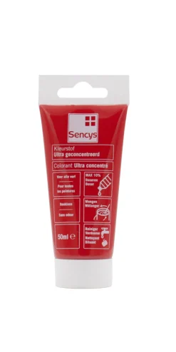 Ultra Geconcentreerde Kleurstof Voor Verf Sencys Rood 50Ml-Brico