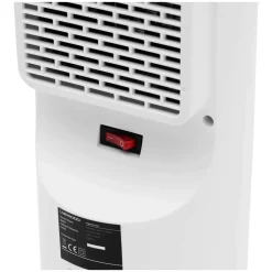 Keramische Kachels & Blaasverwarming<Brico Uniprodo Elektrische Ventilatorkachel - 1200/2000 W - Draaibaar - Wit Uni_Heater_11