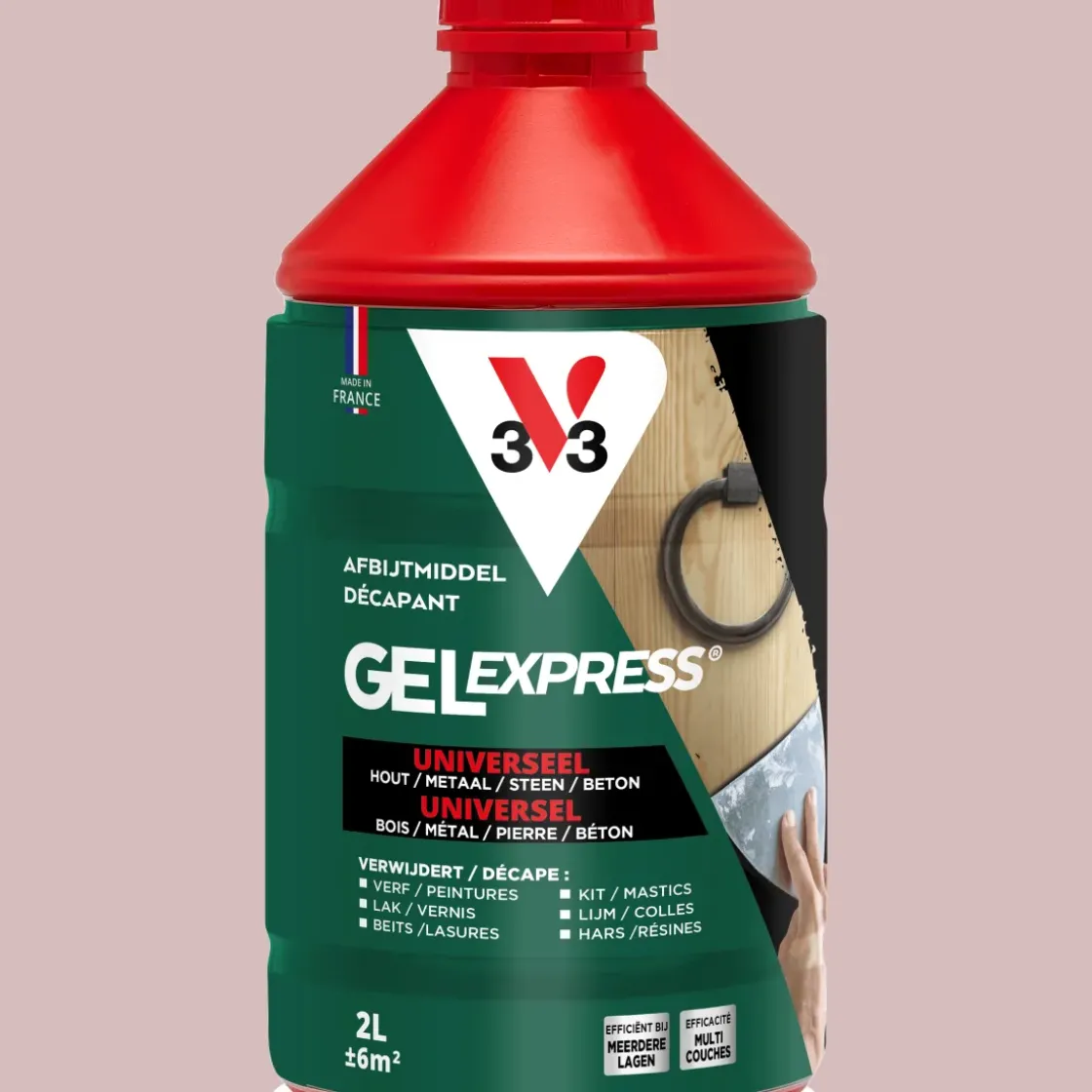 V33 Afbijtmiddel Universeel 2L-Brico Online