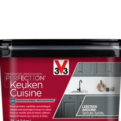 V33 Keukenverf Renovatie Perfection Leikleur Satijn 2L-Brico Sale