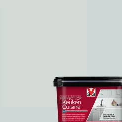 V33 Keukenverf Renovation Perfection Zacht Grijs Zijdeglans 2L-Brico