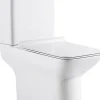Brico Van Marcke Duoblok Toilet Ike I Pk Aanluiting I Geberit Spoeltechniek I Quick Release & Soft-Close Toiletzitting Wit Outlet