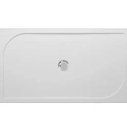 Brico Van Marcke Go Douchebak Argon Rechthoek Polybeton Wit 140X80X3Cm Sale