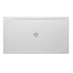 Brico Van Marcke Go Douchebak Argon Rechthoek Polybeton Wit 160X90X3Cm Best