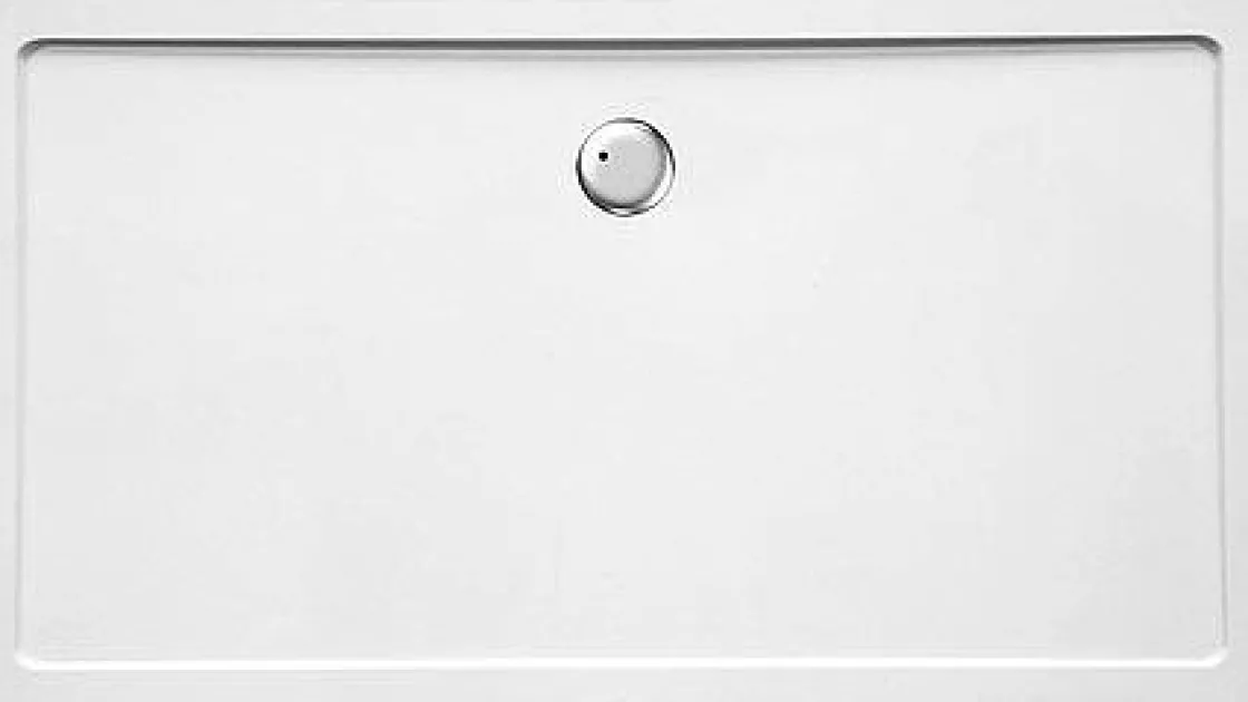 Brico Van Marcke Go Douchebak Helion Rechthoek Composiet Wit 160X90X3,5Cm Clearance