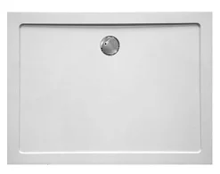 Brico Van Marcke Go Douchebak Helion Rechthoek Composiet Wit 120X80X3,5Cm Online