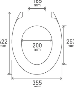 Brico Van Marcke Go Toiletzitting Pilosa Duroplast Wit Outlet