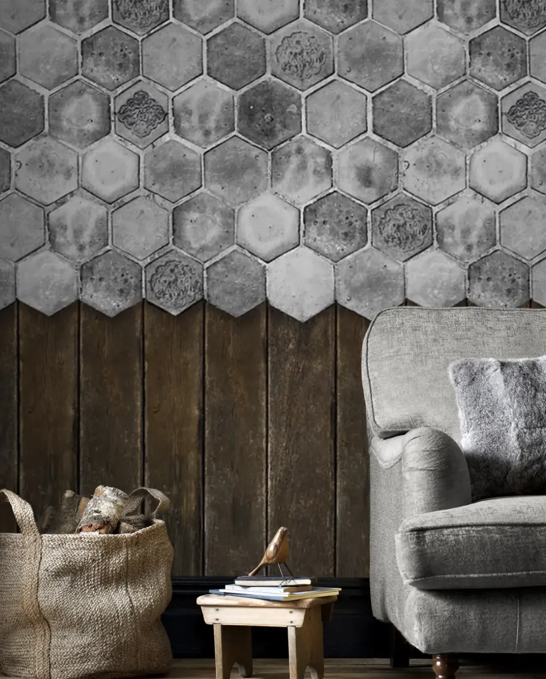 Vanilla Lime Fotobehang 14267-Brico Discount