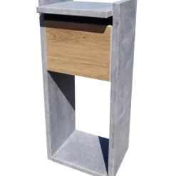 Vasp Brievenbus Everest Woodlook Belgische Blauwe Hardsteen-Brico Hot