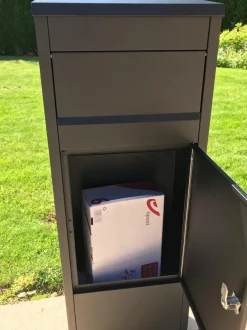 Vasp Parcelbox Munchen Zwart-Brico Outlet