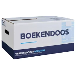 Brico Verhuisservice+ Boekendozen - Zelfsluitend – Extra Sterk - 37L - 10 Stuks Clearance