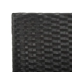 Vidaxl Theetafel 50X50X47 Cm Poly Rattan Grijs-Brico Sale