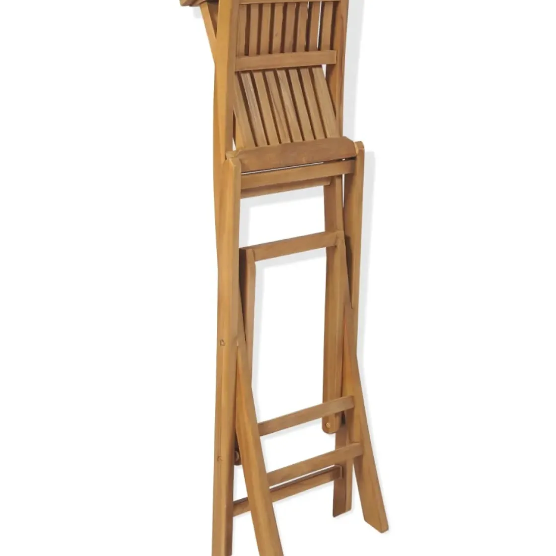 Vidaxl Tuinbarkrukken Inklapbaar 2 St Massief Teakhout-Brico Discount