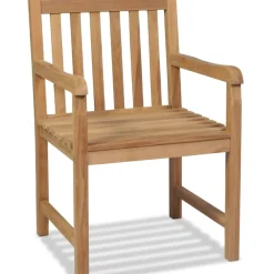 Vidaxl Tuinstoelen 2 St Massief Teakhout-Brico