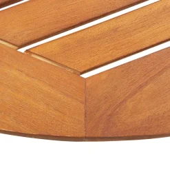 Vidaxl Tuintafel Poly Rattan En Massief Acaciahout Grijs-Brico Discount