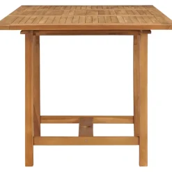 Vidaxl Tuintafel Verlengbaar (110-160)X80X75 Cm Massief Teakhout-Brico Sale