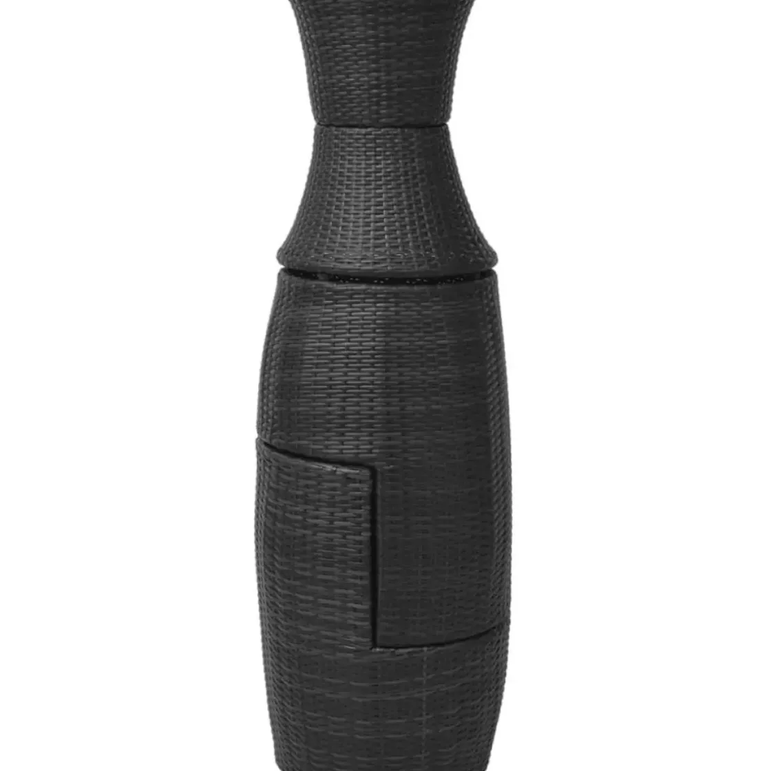 Vidaxl Tuintafel 80X80X74 Cm Aluminium En Hkc Zwart-Brico Discount