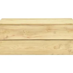 Vidaxl Tuintafel 75X75X31 Cm Geimpregneerd Grenenhout-Brico Hot