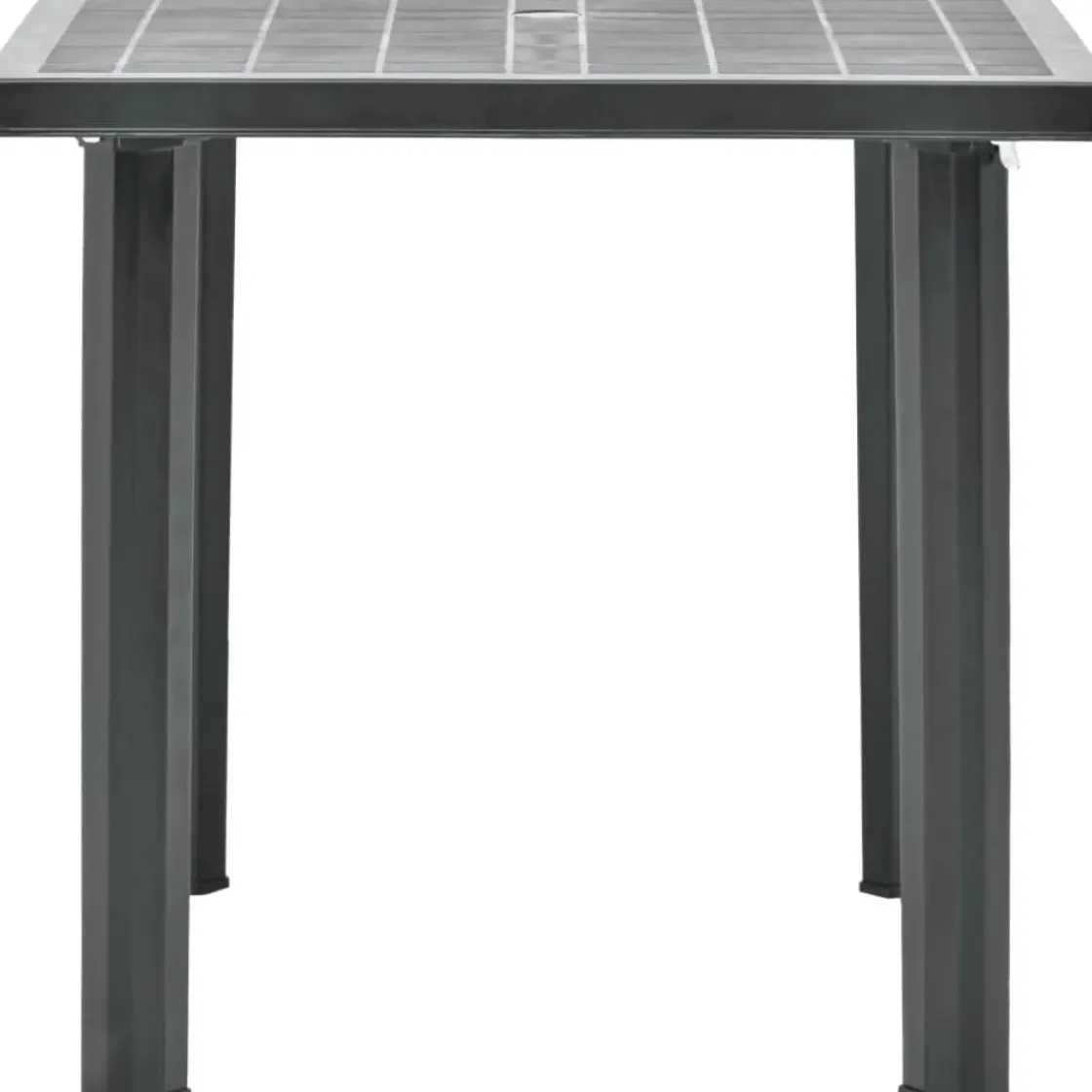 Vidaxl Tuintafel 80X75X72 Cm Kunststof Antraciet-Brico Discount