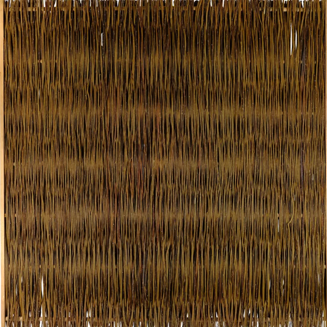 Videx Tuinscherm Jutland Wilgen 180X180Cm Bruin-Brico Outlet