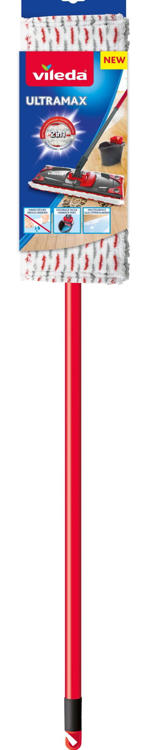 Brico Vileda Bezem Ultramax Power 2-In-1 Clearance
