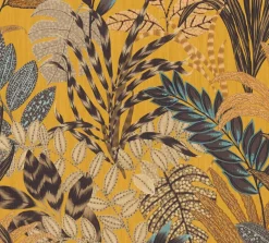 Vinylbehang Op Vlies Jasmin Geel 378602-Brico Outlet