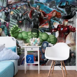 Vliesbehang Marvel Avengers Assemble Mural-Brico Outlet