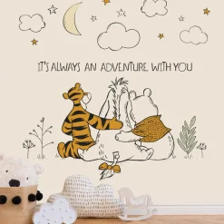 Vliesbehang Winnie The Pooh Friends Forever Mural-Brico