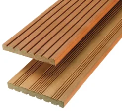 Vlonderplank Wpc Grijs 225X14Cm-Brico