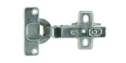 Vynex Onzichtbare Scharnier Met Clip Dia. 35Mm 110° Voor Opdekdeur Vernikkeld Staal-Brico Online