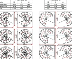 Wenteltrap Berlin - 120 Cm Diameter - Zwart Metaal Met Beuken-Brico Discount