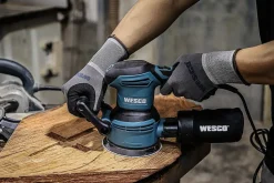 Brico Wesco Excentrische Schuurmachine Ws4258 400W Clearance