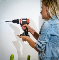 Brico Worx Accuboormachine Met Klopfunctie Wx354.9 20V (Zonder Accu) Discount