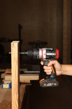 Brico Worx Accuboormachine Met Klopfunctie Wx354.9 20V (Zonder Accu) Discount