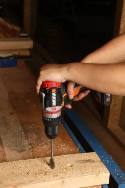 Brico Worx Accuboormachine Met Klopfunctie Wx354.9 20V (Zonder Accu) Discount