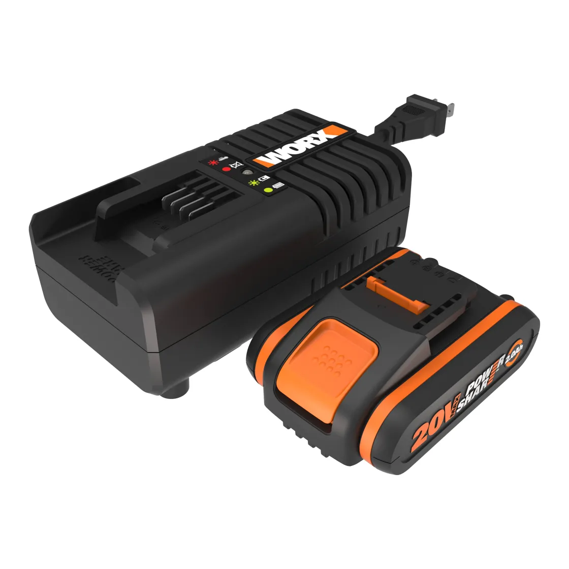 Brico Worx Batterij En Lader Wa3601 20V 2Ah Sale