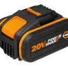 Brico Worx Batterij Powershare Li-Ion 20V 6,0Ah Discount