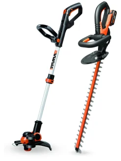 Brico Worx Grastrimmer Wg163 + Heggenschaar Wg260E.9 Best