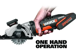 Brico Worx Handcirkelzaag ‘Wx523' 20V (1 Accu)