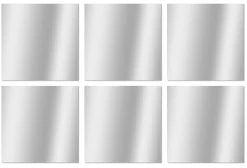 Brico Zelfklevende Spiegels 6 Stuks Vierkant 15X15Cm Hot