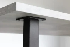 Zwarte Tafelpoot Vierkant - 40 X 40 X 720 Mm-Brico Hot